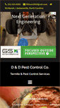 Mobile Screenshot of jacksonvillencpestcontrol.com